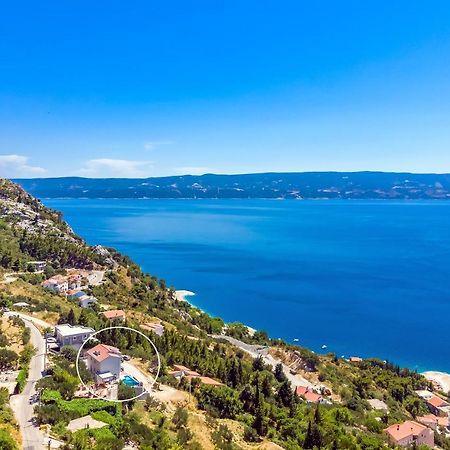Villa Belvedere With Heated Pool, Billiards, Media Room, Sea Views,10 Pax Omiš Εξωτερικό φωτογραφία