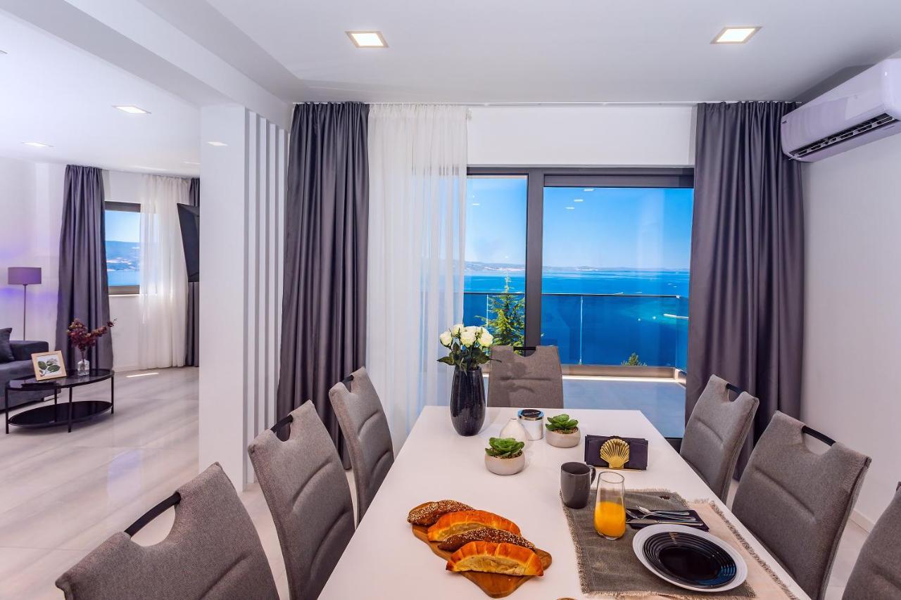Villa Belvedere With Heated Pool, Billiards, Media Room, Sea Views,10 Pax Omiš Εξωτερικό φωτογραφία